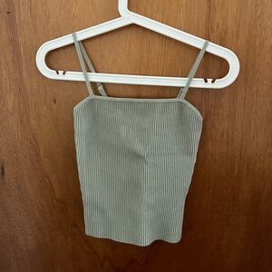 Aritzia Babaton tank top in sage green